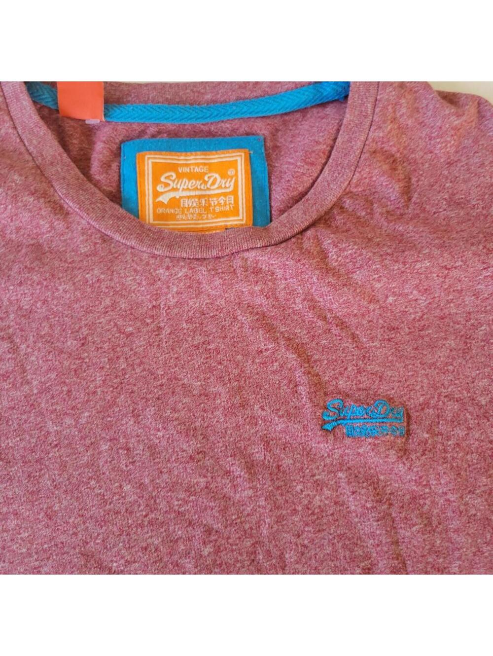 Superdry red vintage t shirt Size L
